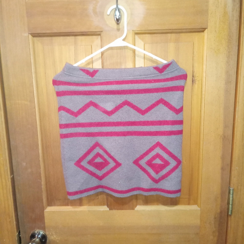 Toad & Co. 100% boiled merino wool Devon skirt size xs